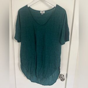Old Navy Deep Teal Tunic Top